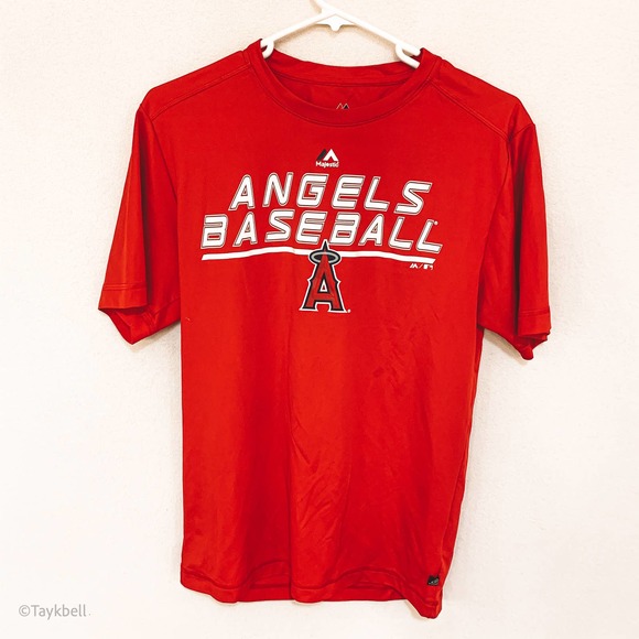 LA Angels Baseball Workout Activewear T Shirt, S - Picture 4 of 8